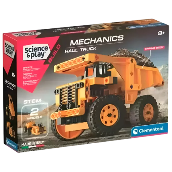 Constructor Clementoni Haul Truck Transport/ Yellow photo 1