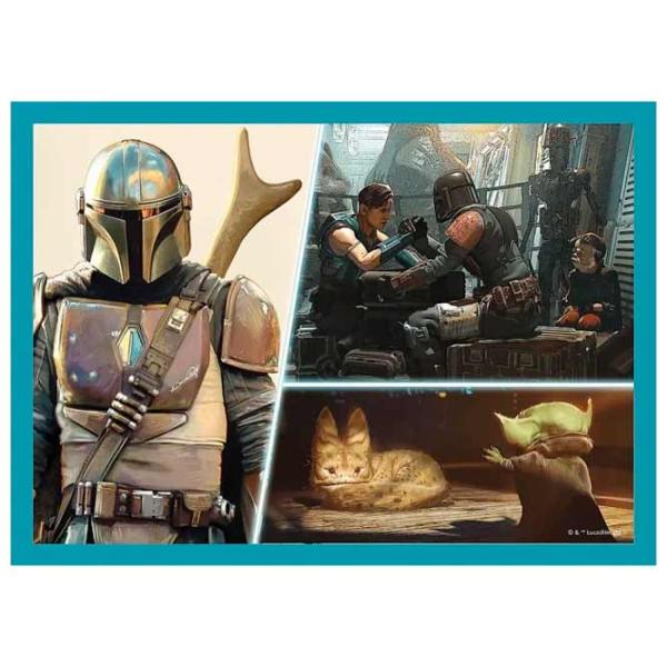 Puzzle Trefl Mandalorians 4+/ Количество деталей: 207 photo 3