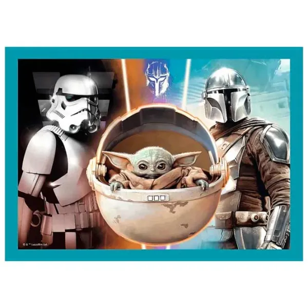 Puzzle Trefl Mandalorians 4+/ Количество деталей: 207 photo 5