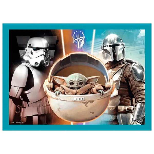 Puzzle Trefl Mandalorians 4+/ Количество деталей: 207 photo 5