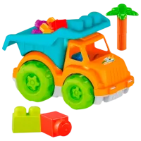 Конструктор ChiToys Машинка Автомобиль/ Оранжевый