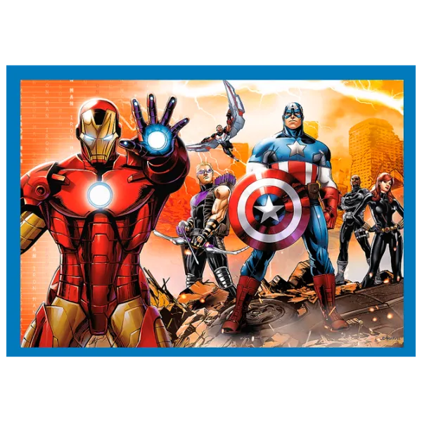Puzzle Trefl Avengers 4+/ Numărul de piese: 207 photo 1