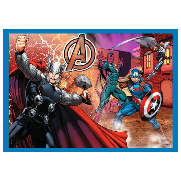 Puzzle Trefl Avengers 4+/ Numărul de piese: 207 photo 2