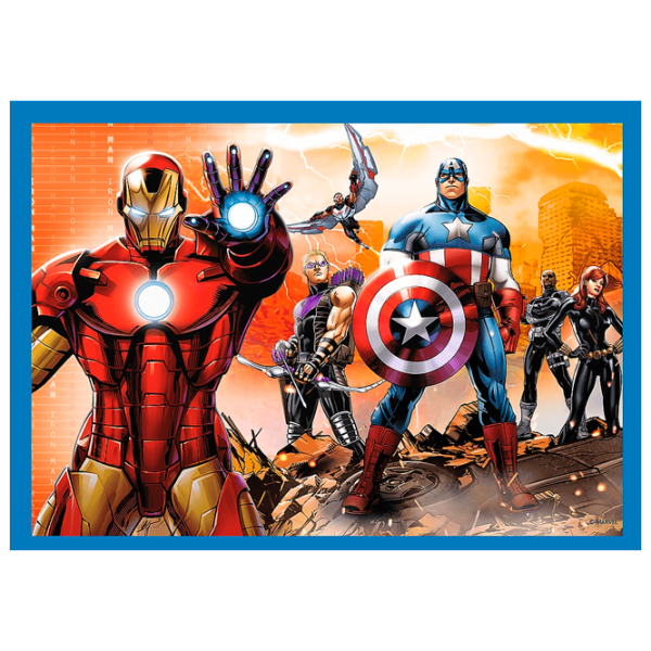 Puzzle Trefl Avengers 4+/ Количество деталей: 207 photo 1