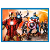 Puzzle Trefl Avengers 4+/ Количество деталей: 207
