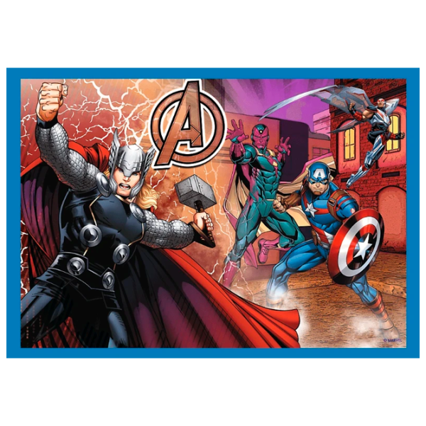 Puzzle Trefl Avengers 4+/ Количество деталей: 207 photo 2