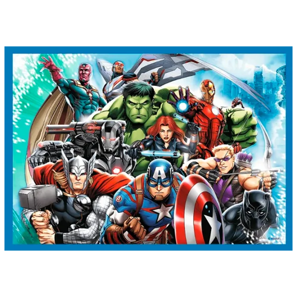 Puzzle Trefl Avengers 4+/ Количество деталей: 207 photo 4