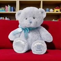 Jucărie moale Spin Master Animals My First Taddy 6055514 0+ / Gray photo 4