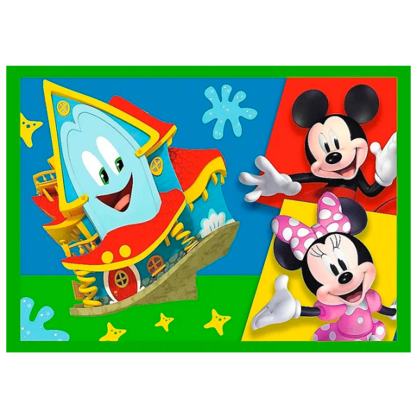 Puzzle Trefl Mickey Mouse 4+/ Количество деталей: 69 photo 1