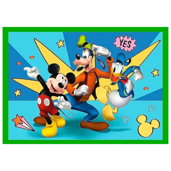 Puzzle Trefl Mickey Mouse 4+/ Количество деталей: 69 photo 2