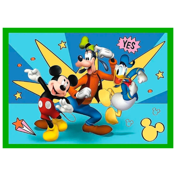 Puzzle Trefl Mickey Mouse 4+/ Количество деталей: 69 photo 2