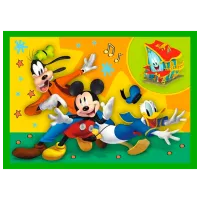 Puzzle Trefl Mickey Mouse 4+/ Numărul de piese: 69 photo 3