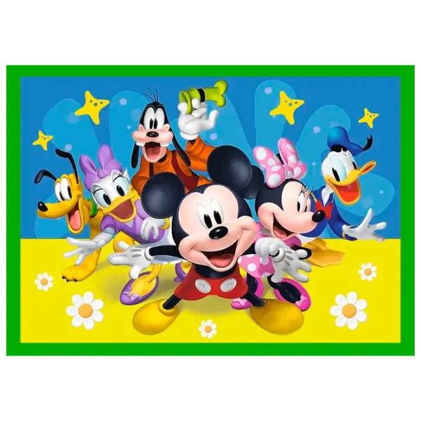 Puzzle Trefl Mickey Mouse 4+/ Количество деталей: 69 photo 4