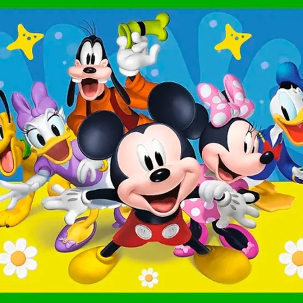Puzzle Trefl Mickey Mouse 4+/ Количество деталей: 69 photo 5