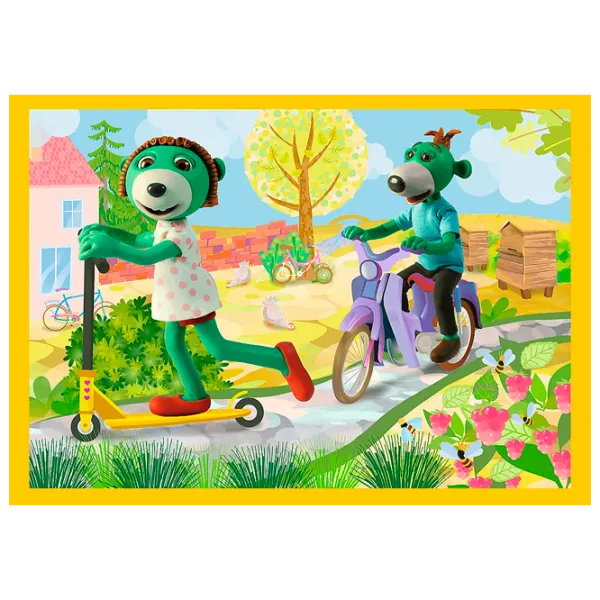 Puzzle Trefl Treflik 4+/ Numărul de piese: 71 photo 1