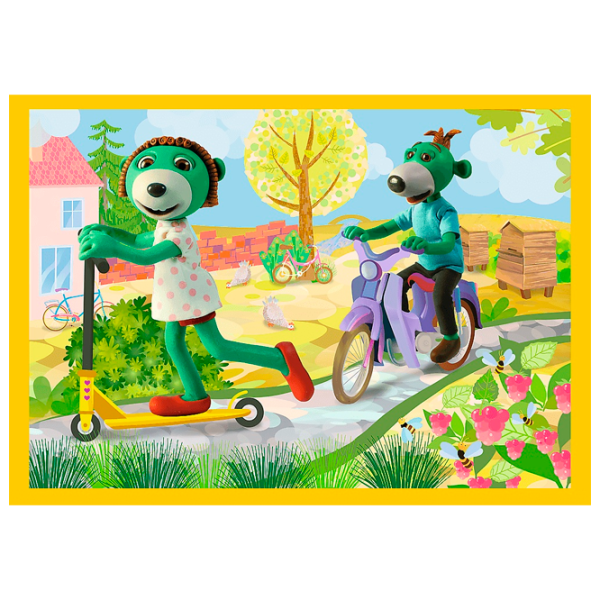 Puzzle Trefl Treflik 4+/ Numărul de piese: 71 photo 1