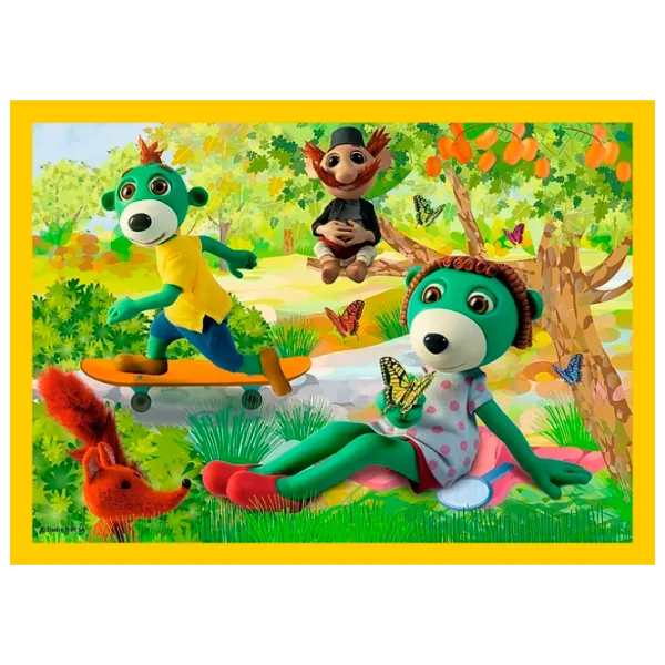 Puzzle Trefl Treflik 4+/ Numărul de piese: 71 photo 2