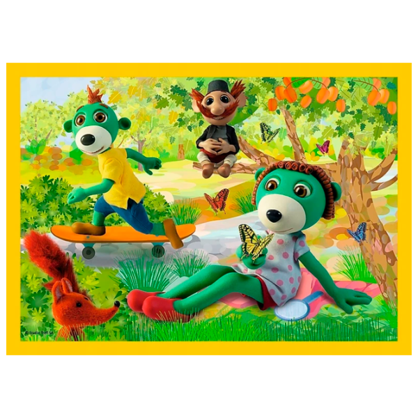 Puzzle Trefl Treflik 4+/ Numărul de piese: 71 photo 2