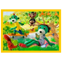 Puzzle Trefl Treflik 4+/ Numărul de piese: 71 photo 2