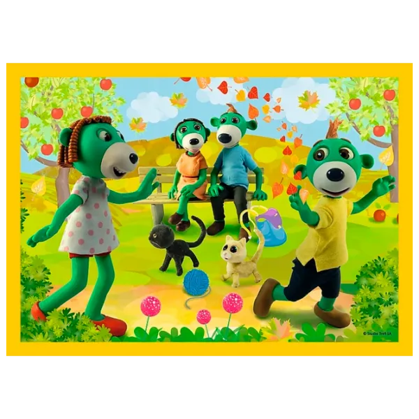 Puzzle Trefl Treflik 4+/ Numărul de piese: 71 photo 3