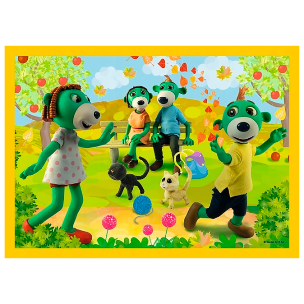 Puzzle Trefl Treflik 4+/ Numărul de piese: 71 photo 3