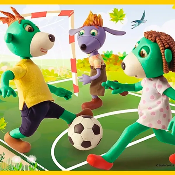 Puzzle Trefl Treflik 4+/ Numărul de piese: 71 photo 5