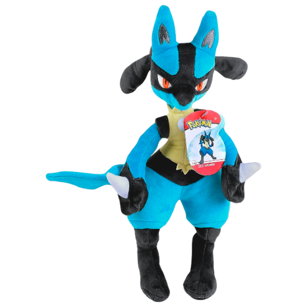 Jucărie moale ChiToys Pokemon Lucario PKW97735 0+ / Blue photo 1