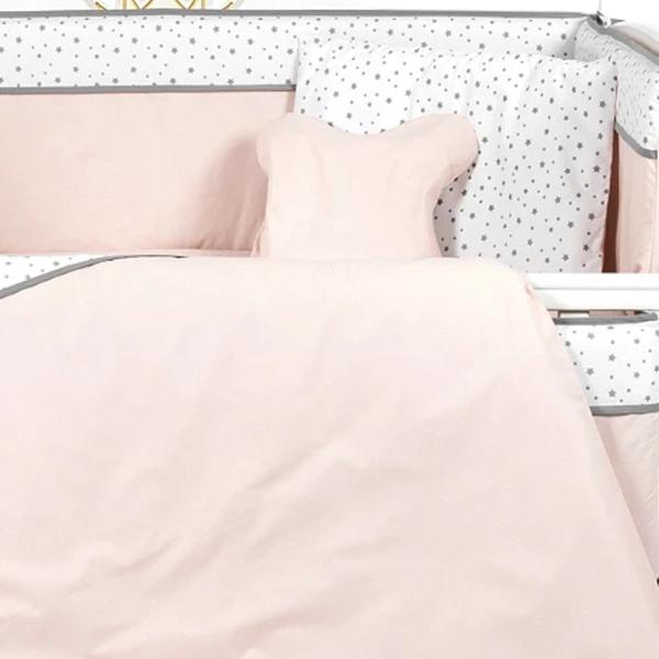 Детское постельное бельё PernaMea Comfort (PM.100042/3) Хлопок/ Розовый White photo 3