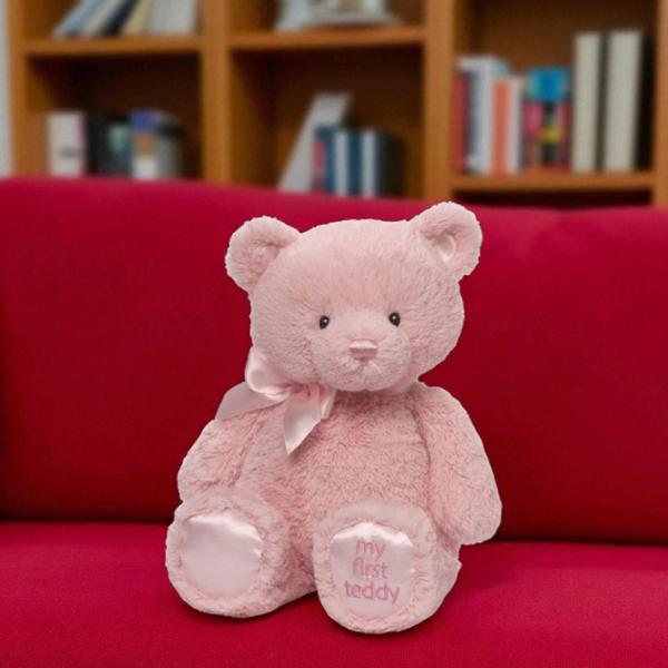 Мягкая игрушка Gund Animals My First Teddy 6055513 0+ / Розовый photo 4