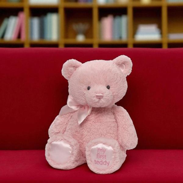 Мягкая игрушка Gund Animals My First Teddy 6055513 0+ / Розовый photo 5