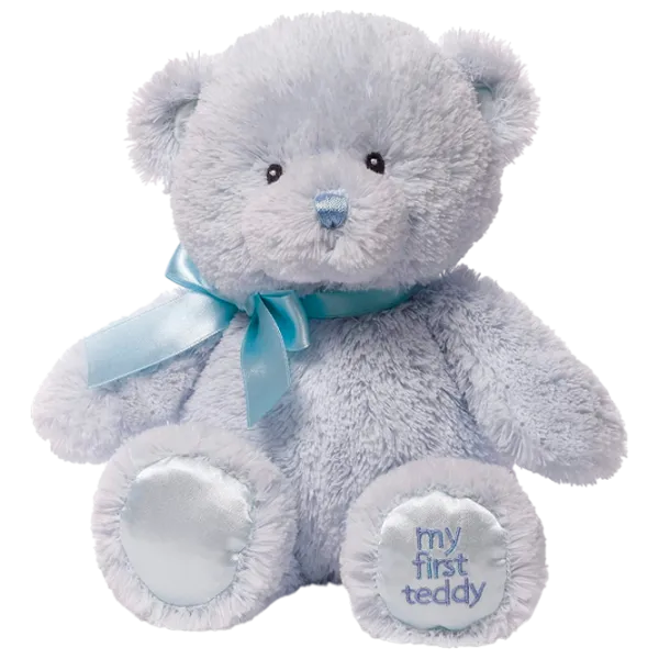 Мягкая игрушка Gund Animals My First Teddy 6055511 0+ / Синий photo 1