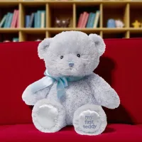 Jucărie moale Gund Animals My First Teddy 6055511 0+ / Blue photo 5