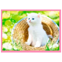 Puzzle Trefl Fun cats 4+/ Numărul de piese: 207 photo 3