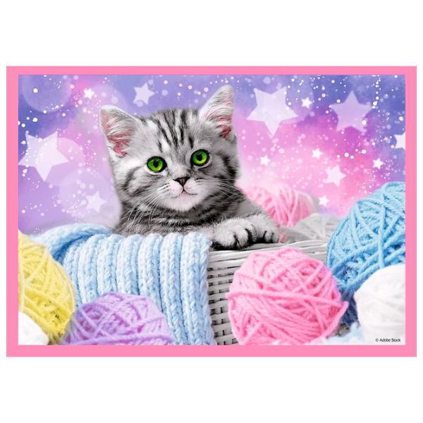 Puzzle Trefl Fun cats 4+/ Numărul de piese: 207 photo 4