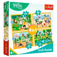 Puzzle Trefl Trefliks 4+/ Количество деталей: 207