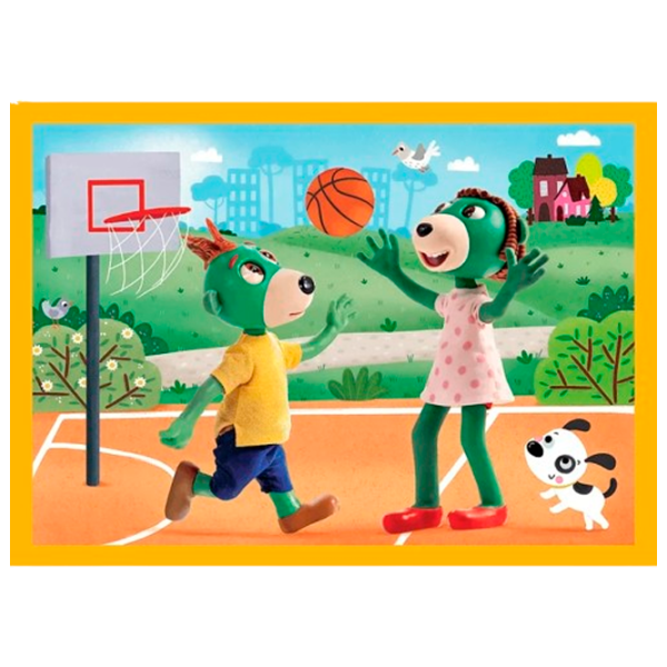 Puzzle Trefl Trefliks 4+/ Количество деталей: 207 photo 2