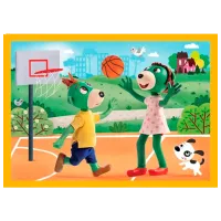 Puzzle Trefl Trefliks 4+/ Numărul de piese: 207 photo 2