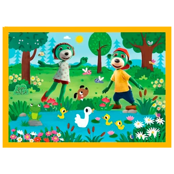 Puzzle Trefl Trefliks 4+/ Количество деталей: 207 photo 3