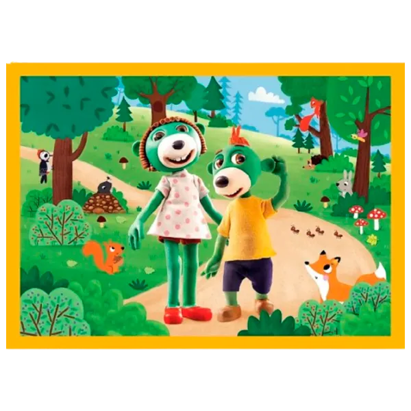 Puzzle Trefl Trefliks 4+/ Количество деталей: 207 photo 4