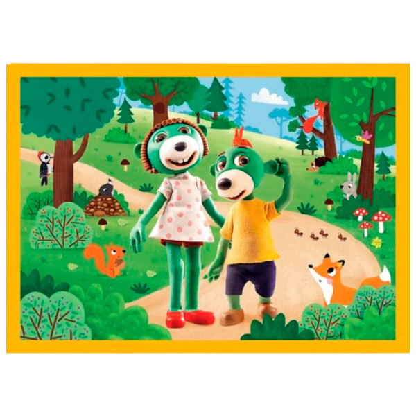 Puzzle Trefl Trefliks 4+/ Количество деталей: 207 photo 4