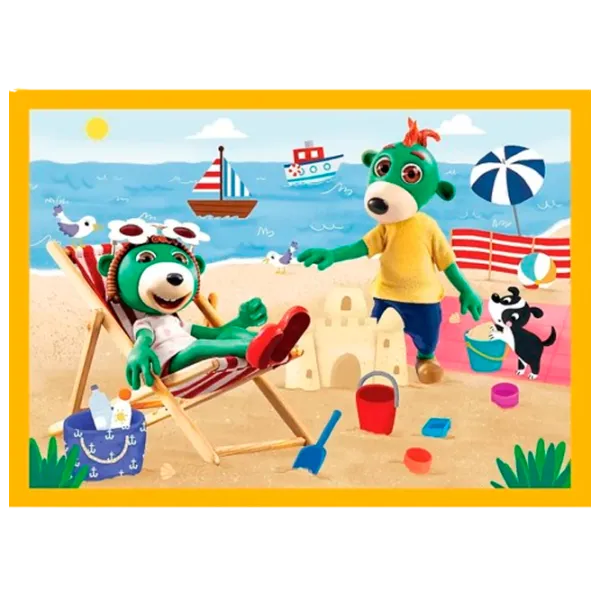 Puzzle Trefl Trefliks 4+/ Количество деталей: 207 photo 5