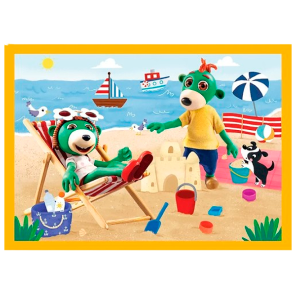 Puzzle Trefl Trefliks 4+/ Количество деталей: 207 photo 5