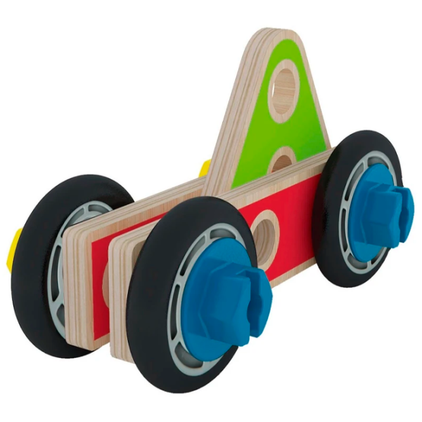 Constructor Hape Basic Builder Set Clasic/ Brown photo 7