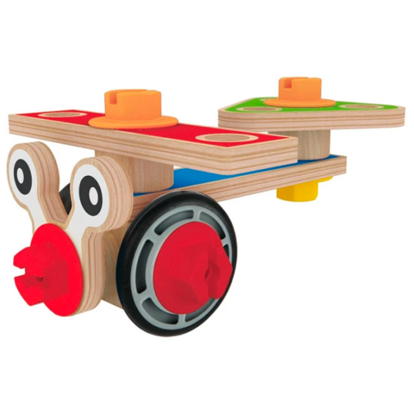 Constructor Hape Basic Builder Set Clasic/ Brown photo 10