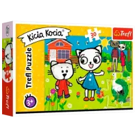 Puzzle Trefl Kittykit's Adventures 3+/ Numărul de piese: 30