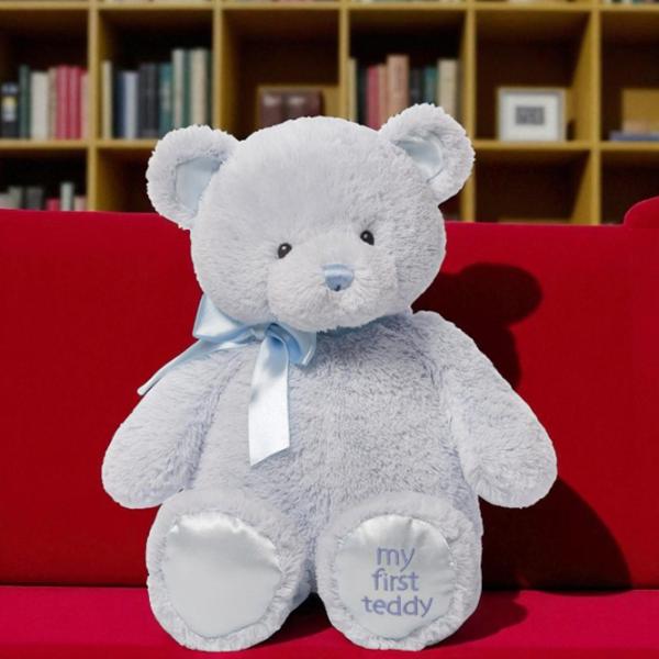 Мягкая игрушка Gund Animals My First Teddy 6048628 3+ / Синий photo 5