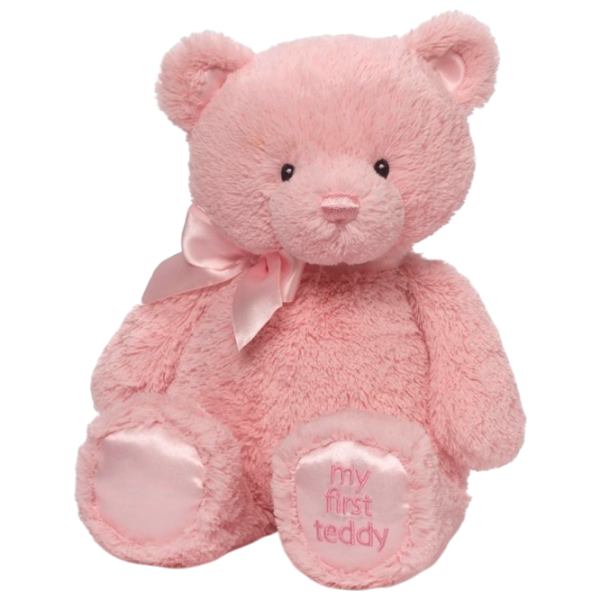 Мягкая игрушка Gund Animals My First Teddy 6048627 3+ / Розовый photo 1