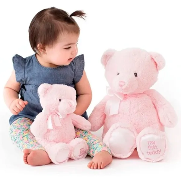 Мягкая игрушка Gund Animals My First Teddy 6048627 3+ / Розовый photo 5