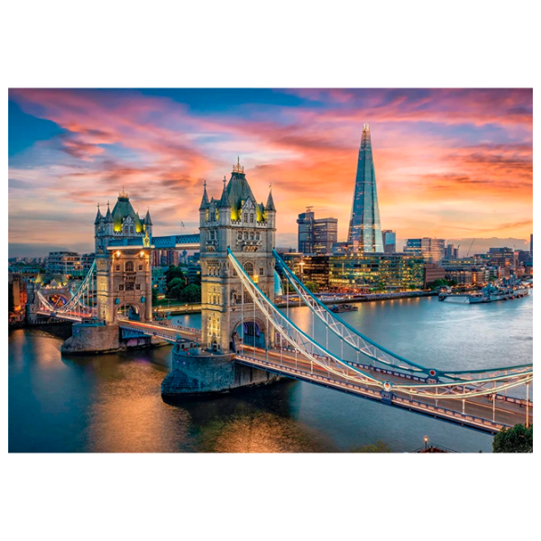 Puzzle Clementoni London Twilight 10+/ Numărul de piese: 1500 photo 1