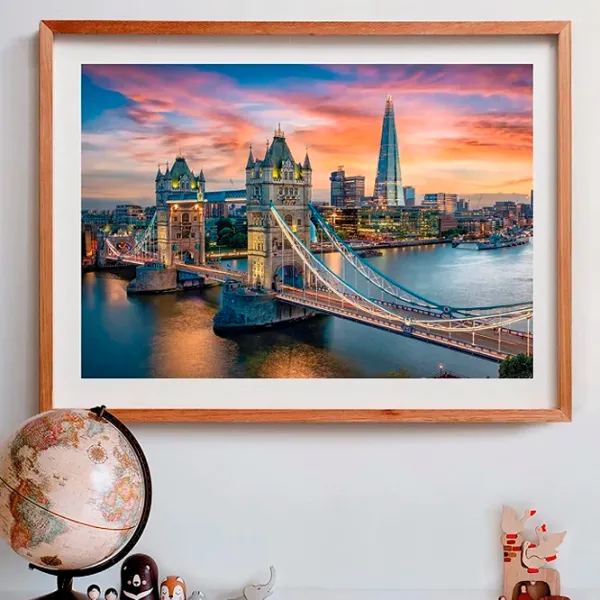 Puzzle Clementoni London Twilight 10+/ Numărul de piese: 1500 photo 2